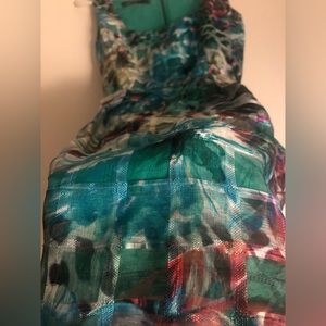 Multicolored cocktail dress